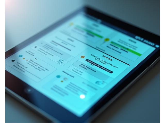 Secure digital platform interface with lock icon.