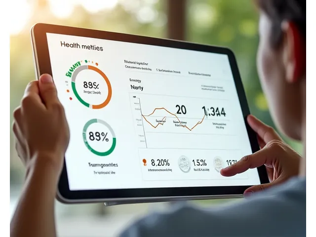 Interactive preview of VeraPath Wellness personalized health dashboard showing tailored recommendations for nutrition, activity, and stress management for adults over 35.